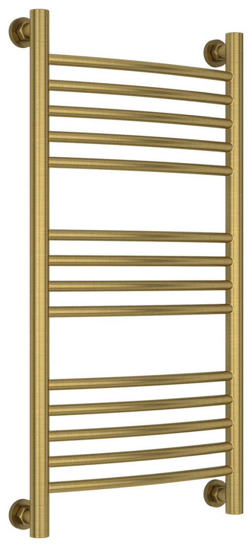 Полотенцесушитель водяной Сунержа Богема+ выгнутая 800х400 Состаренная латунь