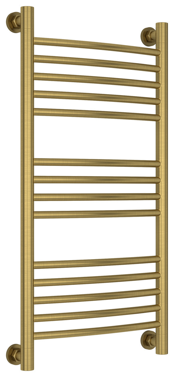 Полотенцесушитель водяной Сунержа Богема+ выгнутая 800х400 Состаренная латунь
