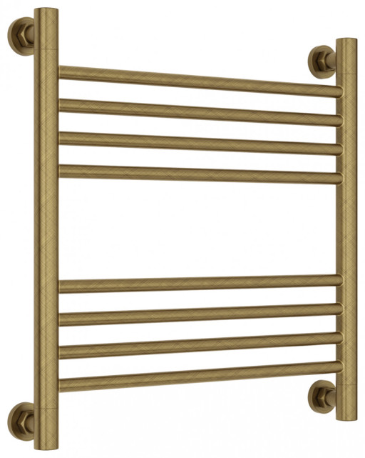 Полотенцесушитель водяной Сунержа Богема+ прямая 500х500 Состаренная бронза