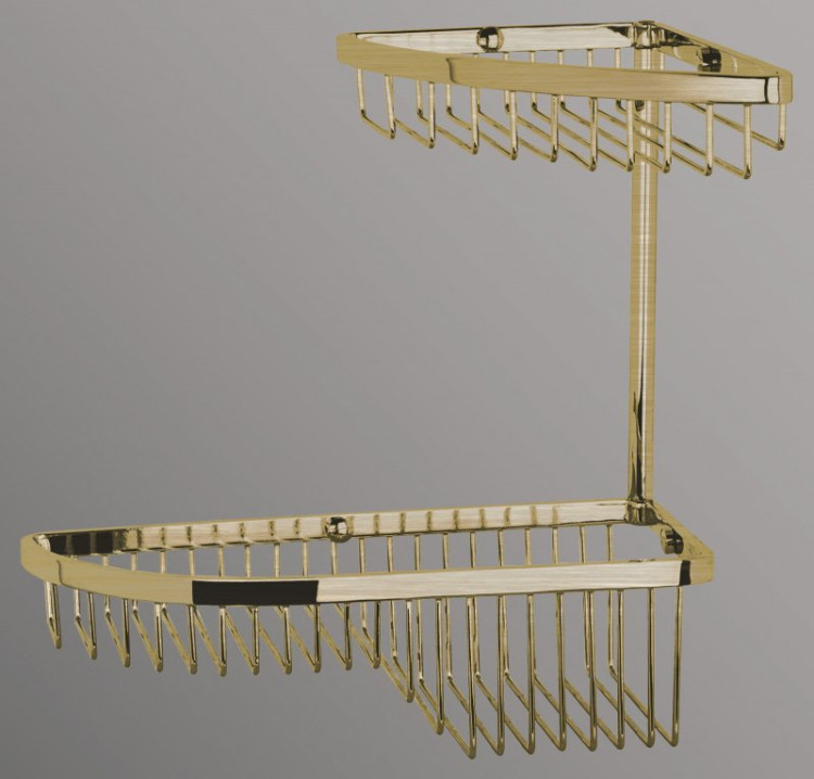 Полка двойная, 290x245x300 мм ART&MAX AM-G-2822-Cr