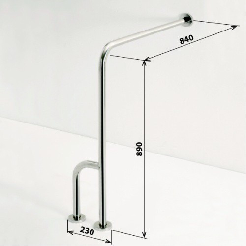 Поручень для ванной Bemeta Help 301112132
