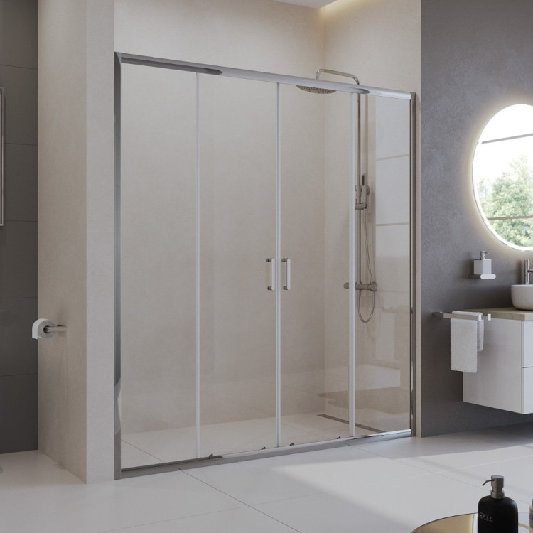 Душевая дверь в нишу BELBAGNO UNO-195-BF-2 BelBagno UNO-195-BF-2-170-C-Cr