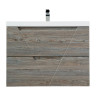 База под раковину подвесная с двумя выкатными ящиками 800x450x570 BelBagno VITTORIA-800-2C-SO-BO-P