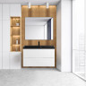 База под раковину подвесная с двумя выкатными ящиками 800x450x570 BelBagno VITTORIA-800-2C-SO-BO-P