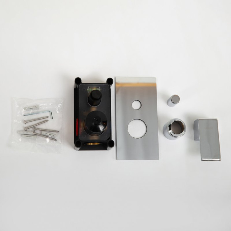 Встраиваемый однорычажный смеситель для душа с переключателем Cezares PORTA-VDIM-SS