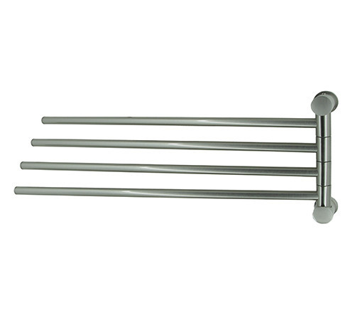 WasserKRAFT NEW K-1034NICKEL Держатель полотенец четверной