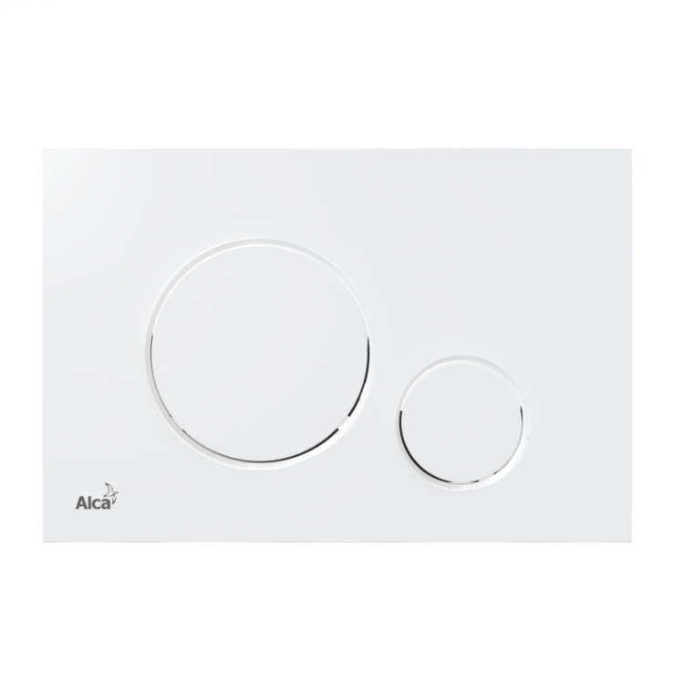 Кнопка управления для скрытых систем инсталляции, белый Alcadrain M670