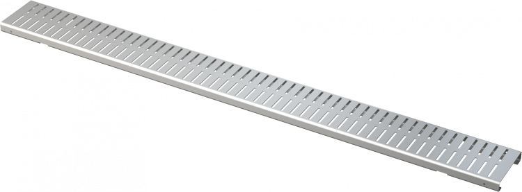 Решетка для дренажного желоба 100 мм, нержавеющая сталь Alcadrain ADZ-R322