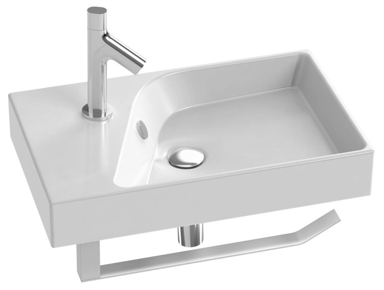 Подвесная раковина-столешница 60 х 37 см Jacob Delafon RYTHMIKEXR112-00