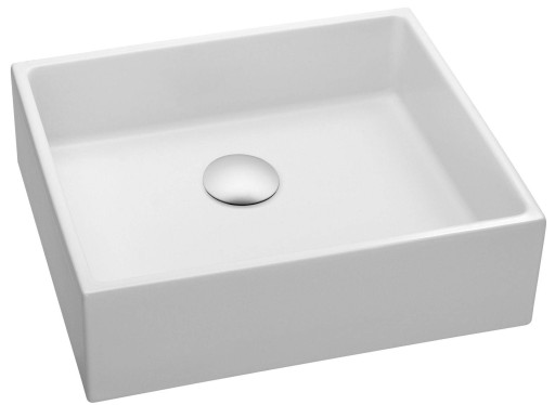 Раковина 51 х 40,5 см на столешницу, с фронтальной панелью, без перелива Jacob Delafon DELTAEVH001-00