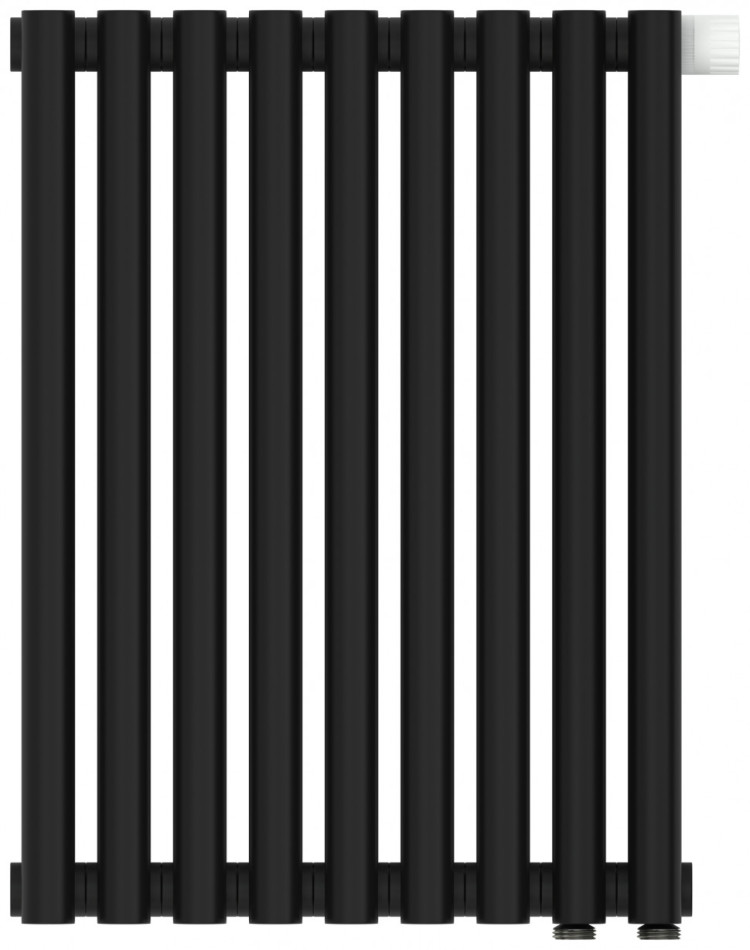 Отопительный радиатор Сунержа Эстет-00 EU50 500х405 9 секций Матовый чёрный