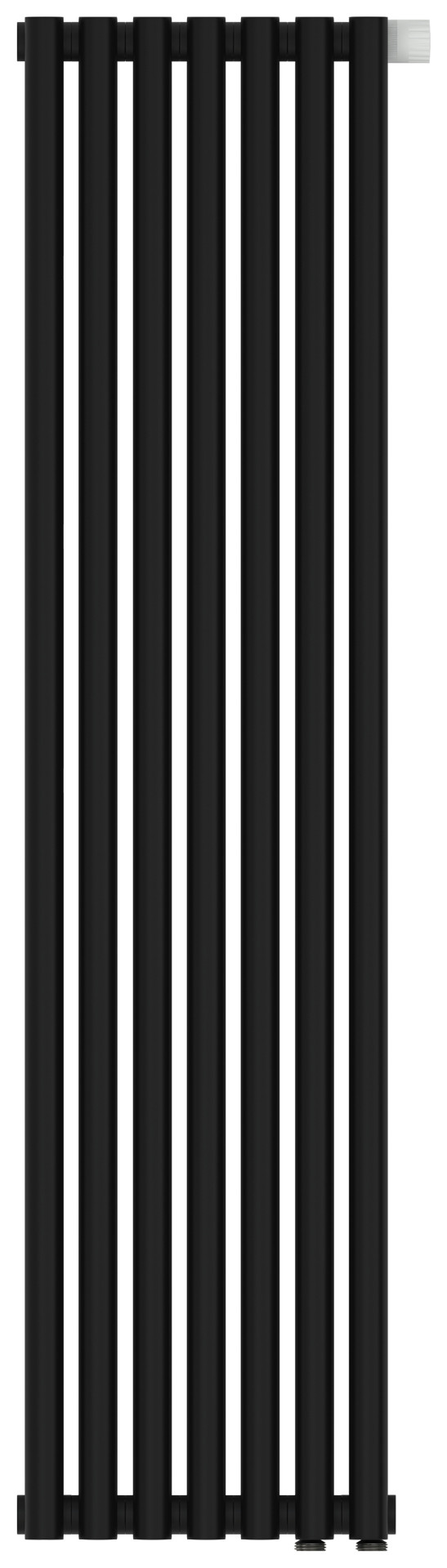 Отопительный радиатор Сунержа Эстет-11 EU50 1200х315 7 секций Матовый чёрный