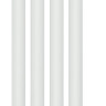 Отопительный радиатор Сунержа Эстет-11 EU50 1800х180 4 секции Матовый белый