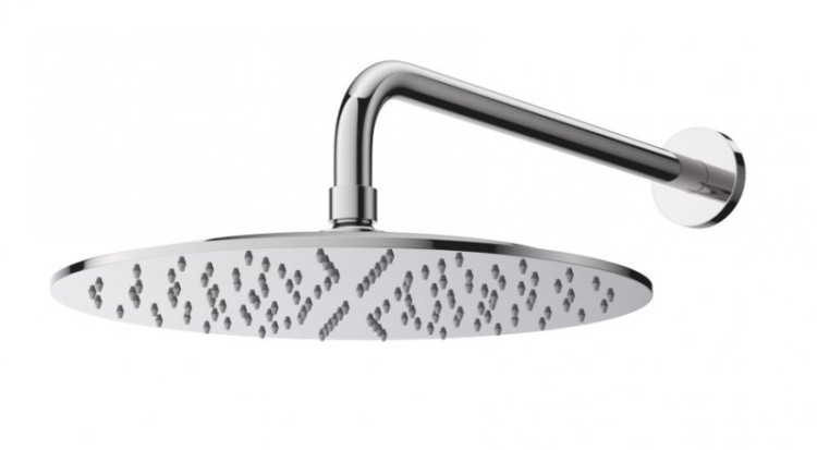 Душевая система с дивиатором для верхнего и ручного душа, верхний душ из стены 30 см Cezares LEAF-DSIP-30-L-NOP