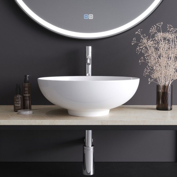 Раковина керамическая накладная Cezares CZR-NEW-43-LVB