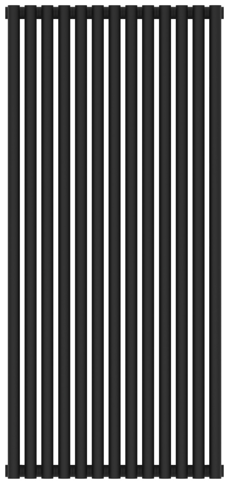 Отопительный радиатор Сунержа Эстет-00 1200х585 13 секций Тёмный титан муар