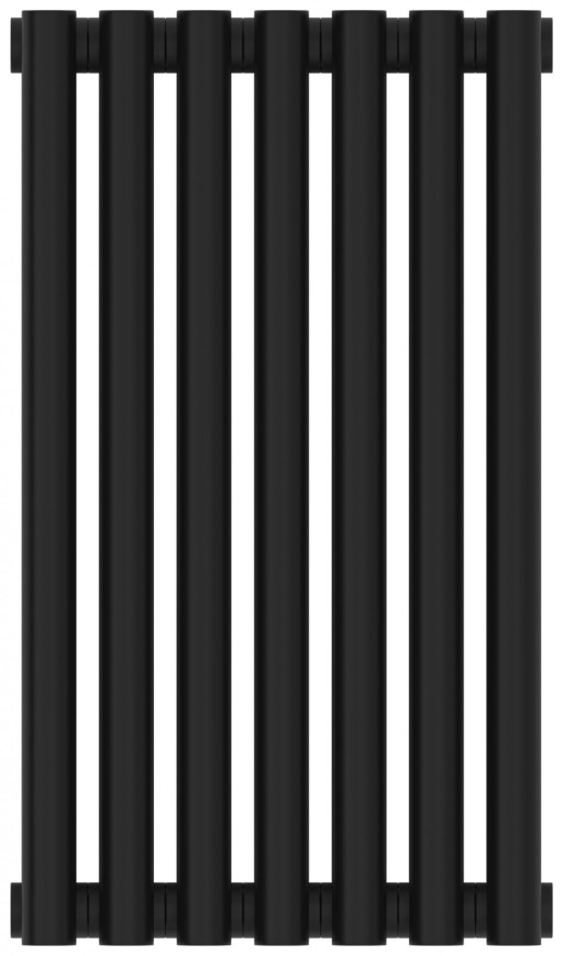 Отопительный радиатор Сунержа Эстет-11 500х315 7 секций Матовый чёрный