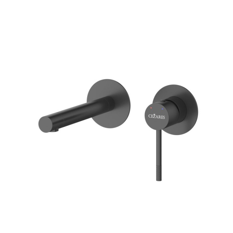 Смеситель для раковины встраиваемый с внутренней частью, без донного клапан Cezares RELAX-BLI2-2-NOP-W0