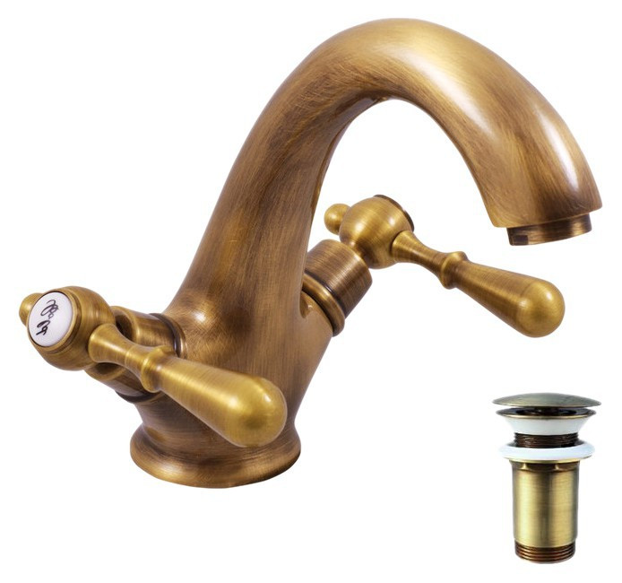 Смеситель для раковины Rav Slezak Morava retro MK429.5SM