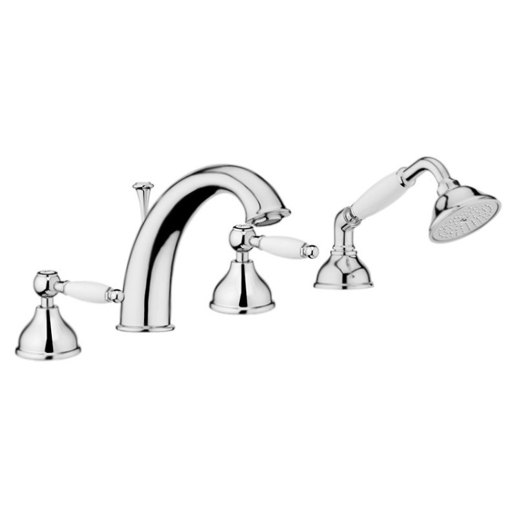 Смеситель на борт ванны Webert Dorian DO730101