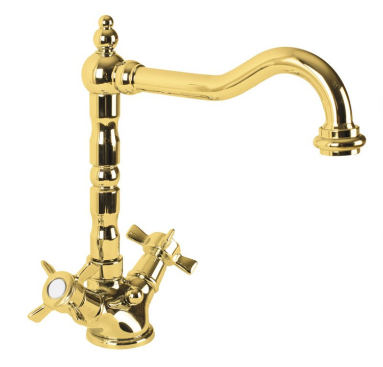 Смеситель для раковины с донным клапаном Cezares LORD-LS2-01