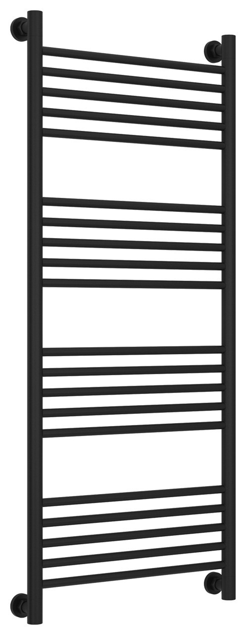 Полотенцесушитель водяной Сунержа Богема+ прямая 1200х500 Матовый чёрный