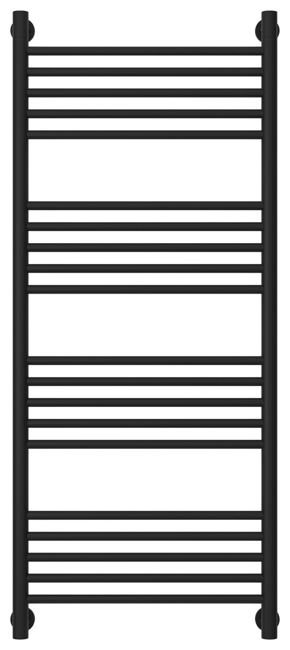 Полотенцесушитель водяной Сунержа Богема+ прямая 1200х500 Матовый чёрный