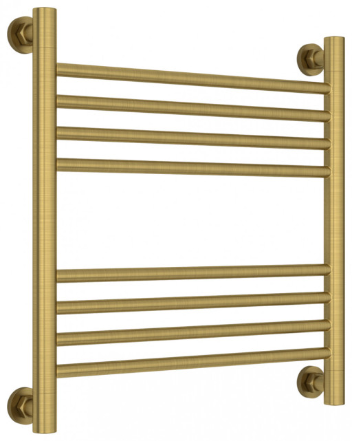 Полотенцесушитель водяной Сунержа Богема+ прямая 500х500 Состаренная латунь