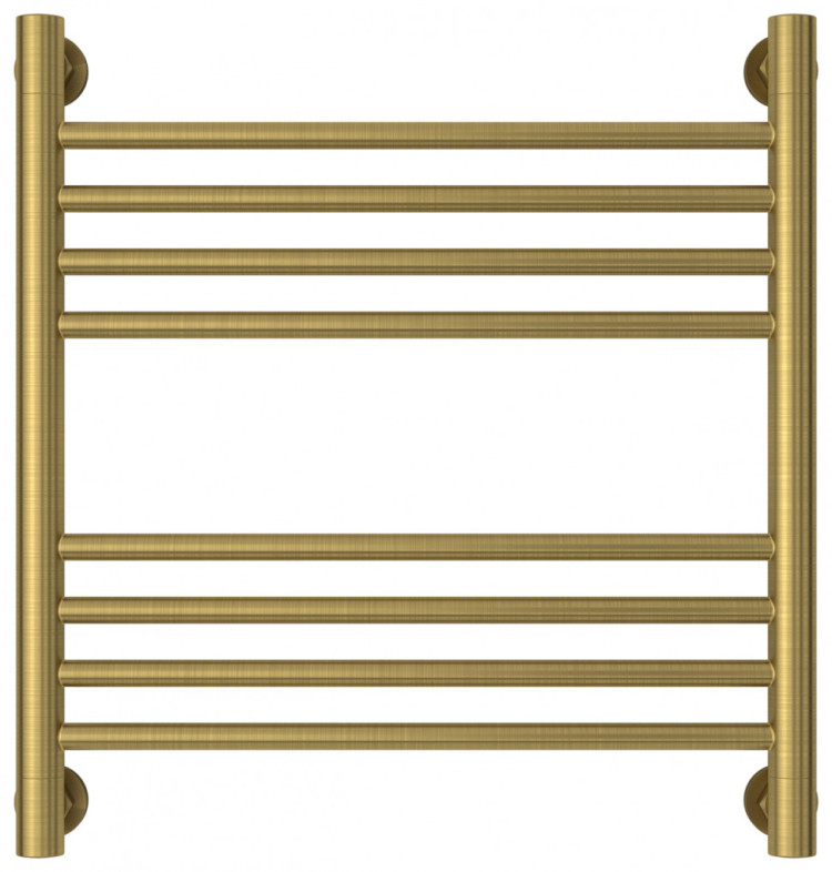 Полотенцесушитель водяной Сунержа Богема+ прямая 500х500 Состаренная латунь