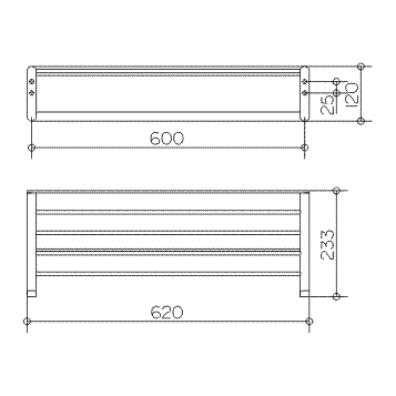 Полотенцедержатель Keuco Elegance New 11675 010000