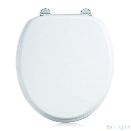 Сиденье на петлях , глянцевый белый [S13]