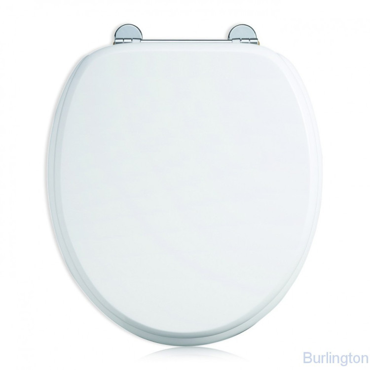 Сиденье на петлях , глянцевый белый [S13]