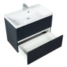 База под раковину подвесная с двумя выкатными ящиками 800x450x570 BelBagno VITTORIA-800-2C-SO-GO-P
