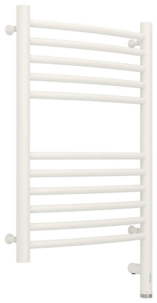 Полотенцесушитель электрический Сунержа Богема 3.0 выгнутая 600х400 МЭМ правый Матовый белый