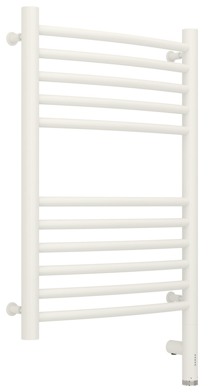 Полотенцесушитель электрический Сунержа Богема 3.0 выгнутая 600х400 МЭМ правый Матовый белый