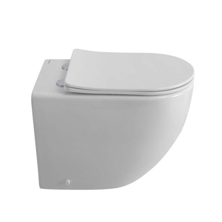 Унитаз приставной, P-trap Cezares BB2141CBR/SC