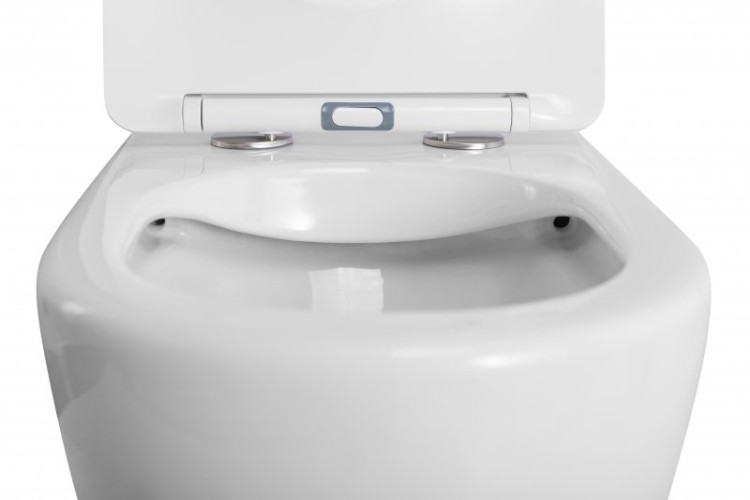 Унитаз приставной, P-trap Cezares BB2141CBR/SC