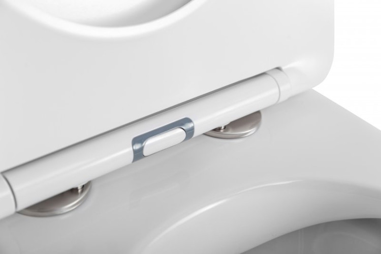 Унитаз приставной, P-trap Cezares BB2141CBR/SC