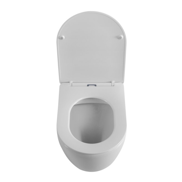 Унитаз приставной, P-trap Cezares BB2141CBR/SC