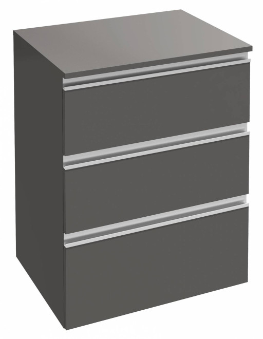 Дополнительный модуль 60 см, 3 выдвижных ящика, ореховое дерево Jacob Delafon VOX EB2065-RA-E16