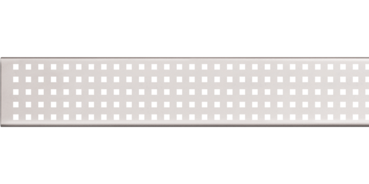 Решетка для дренажного желоба 100 мм, нержавеющая сталь Alcadrain ADZ-R323