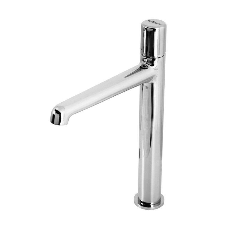 Смеситель для накладных раковин без донного клапана Cezares UNO-LMC-NERO-W0