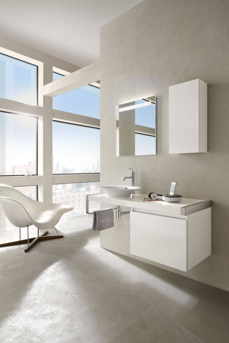 Высокий смеситель для раковины Jacob Delafon PURIST E14404-4A-CP