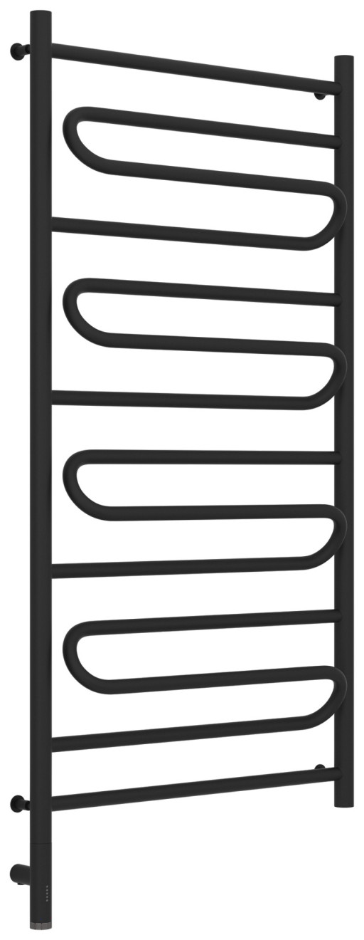Полотенцесушитель электрический Сунержа Элегия 3.0 1200х600 МЭМ левый Тёмный титан муар
