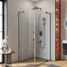 Душевой уголок SLIDER AH-2 Cezares SLIDER-AH-2-70/80-100/110-GRIGIO-BORO