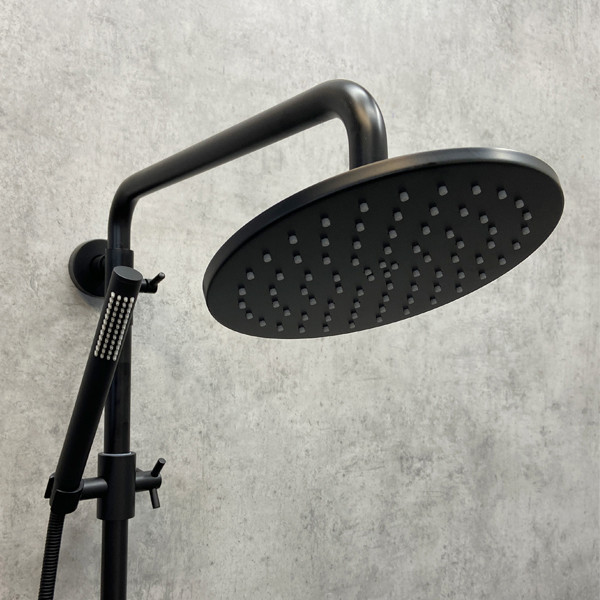 COMFORTY. Душевая система, FF018W-CMT, черный матовый