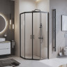 Душевой уголок BELBAGNO UNO-195-P-2 BelBagno UNO-195-P-2-100-C-Cr
