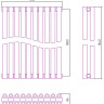 Отопительный радиатор Сунержа Эстет-00 1800х450 10 секций Без покрытия