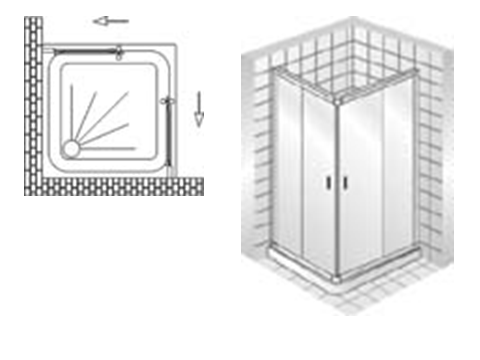 Душевой уголок Vegas Zeus A 90