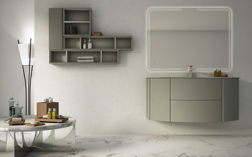 Зеркало со встроенной LED подсветкой и сенсорным выключателем Touch System 120x90 Cezares 40312